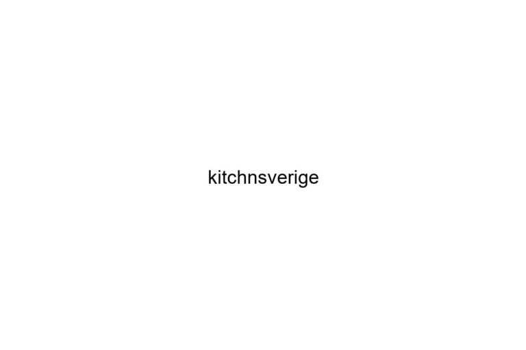 kitchnsverige