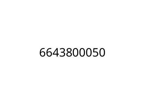 6643800050