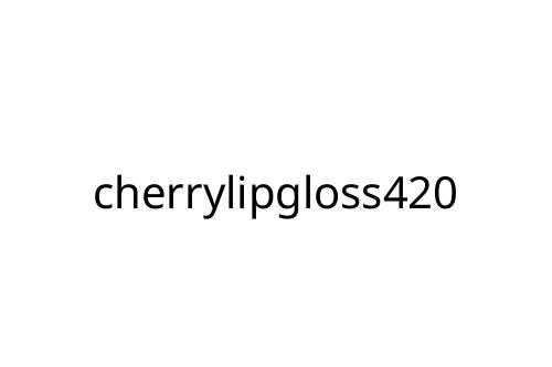 cherrylipgloss420