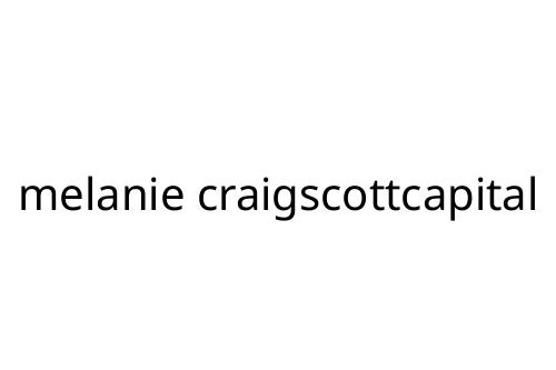 melanie craigscottcapital