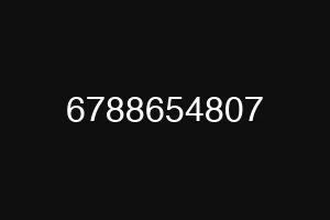 6788654807