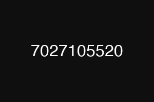 7027105520