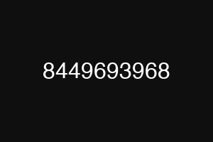 8449693968