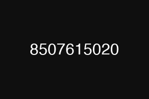 8507615020