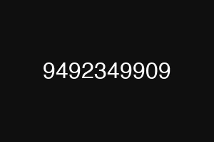 9492349909