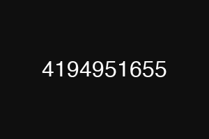 4194951655