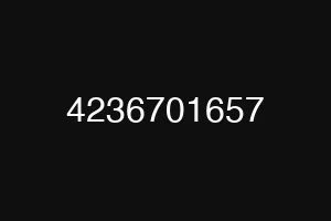 4236701657