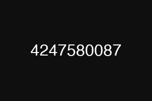 4247580087