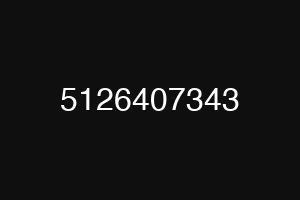 5126407343