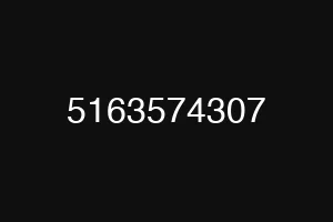 5163574307
