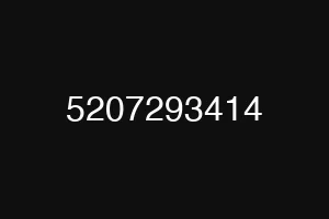 5207293414