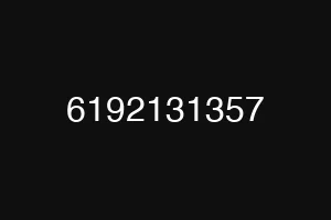 6192131357